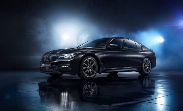BMW Série 7 2017 Individual Black Ice Edition pour le marché russe