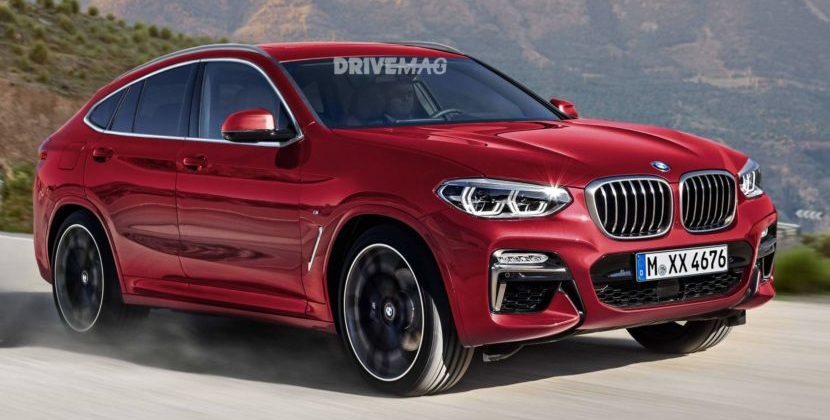 Rendu photo très probable du prochain BMW X4 M40i