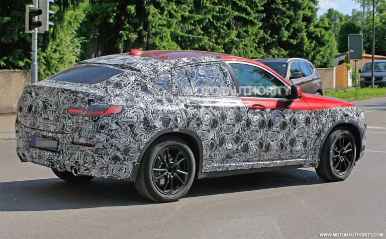 Vidéo et spyshots du prochain BMW X4 2019