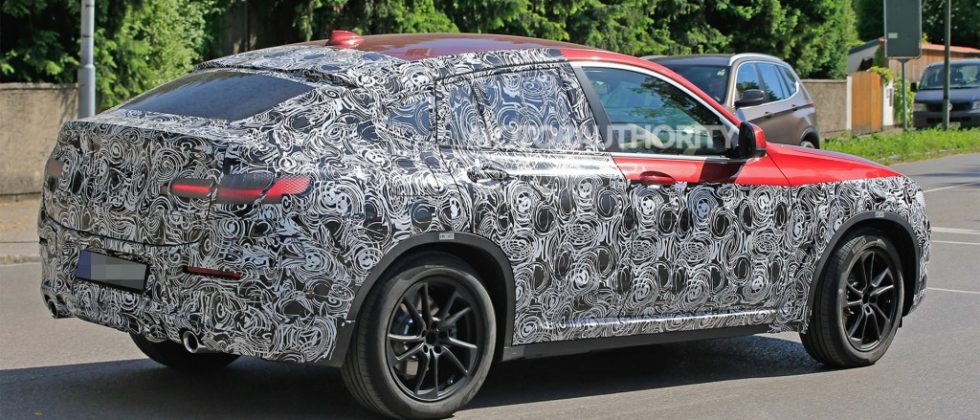 Vidéo et spyshots du prochain BMW X4 2019