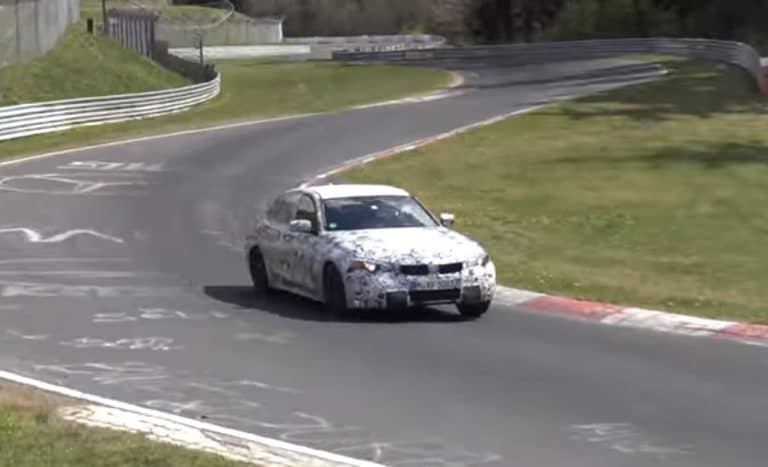 Vidéo : La BMW G20 M340i 2019 espionnée sur le circuit de Nürburgring