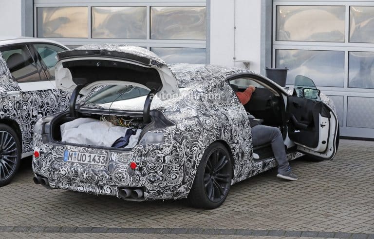 Spyshots : La BMW M8 dévoile son habitacle pour la première fois