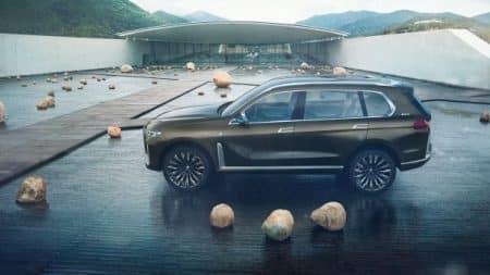 Spyshots : Le BMW X7 2019 en tenue légère