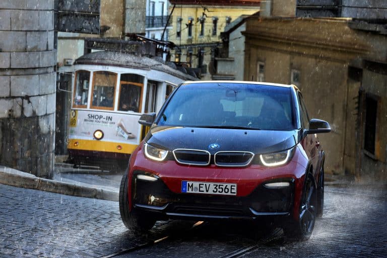 La nouvelle BMW i3 exposée à Val-d’Isère