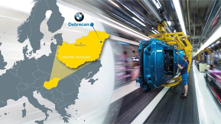 Une nouvelle usine BMW en Hongrie
