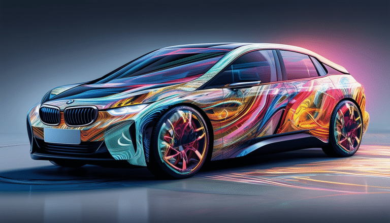Découvrez la nouvelle BMW art-car technologique qui redéfinit le futur de l&rsquo;automobile
