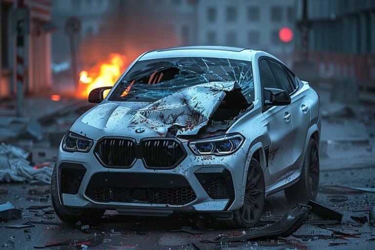 Vidéo : un BMW X6 déchiré en morceaux pour une raison qui va vous laisser sans voix