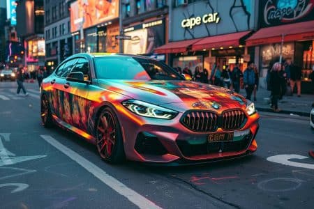 Cette BMW 2 Series Gran Coupe transformée en "Ape Car" éblouit le monde des NFT
