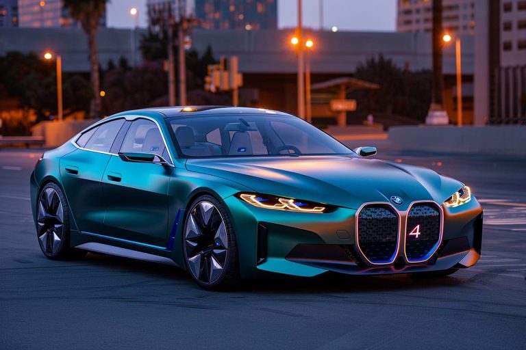 Cette BMW futuriste va captiver tous les regards avec sa teinte unique et ses phares au design fascinant