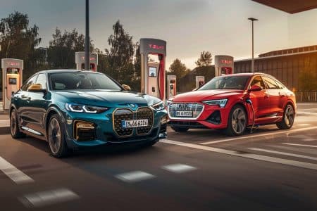 la rivalité électrique : bmw ix4 contre audi q6 sportback e-tron, un duel inattendu vous attend