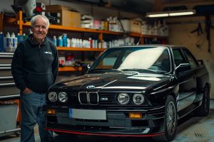 Vous n'avez jamais vu ça : découvrez comment Émile garde sa BMW M3 en état parfait après 25 ans