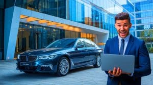 Cette BMW 3 Series offerte par Binomo pourrait être vôtre : la course au trading à 300 000 $ est lancée