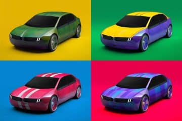 Cette BMW révolutionnaire change de couleur à la volée avec 32 teintes et 240 segments E-Ink éblouissants
