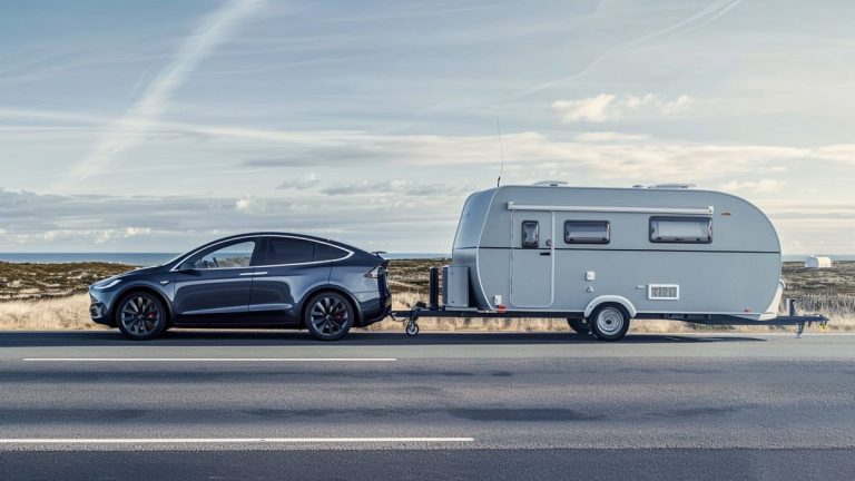 Ces Tesla, BMW et Mercedes électriques face à un défi inattendu : le problème caché des remorques et caravanes