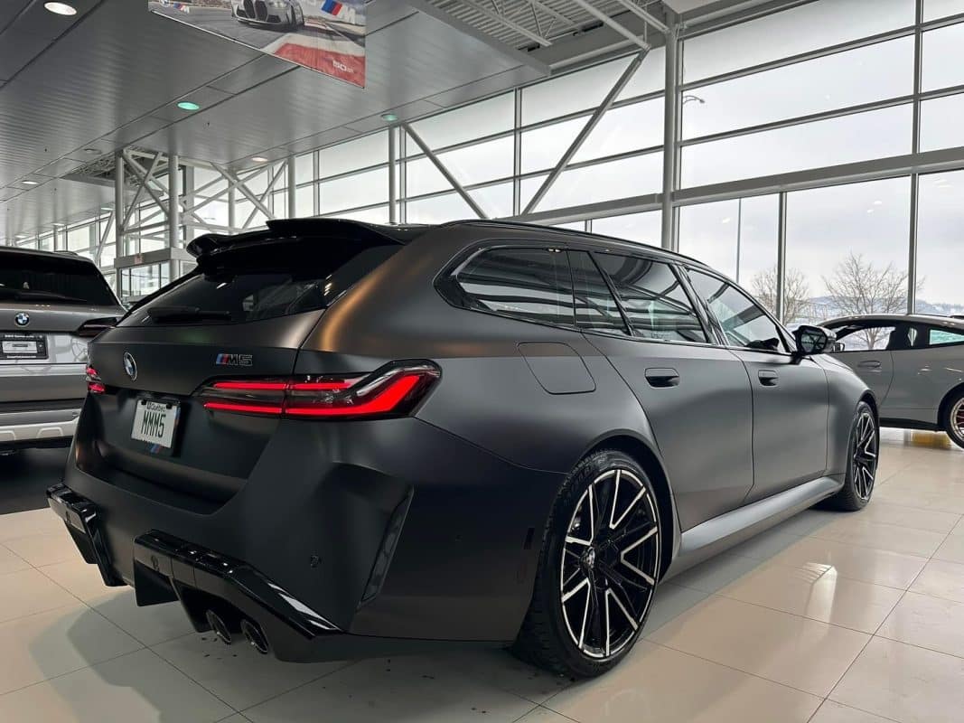 Pour la première fois, cette BMW M5 Touring tant attendue débarque officiellement sur le sol américain après 30 ans de patience
