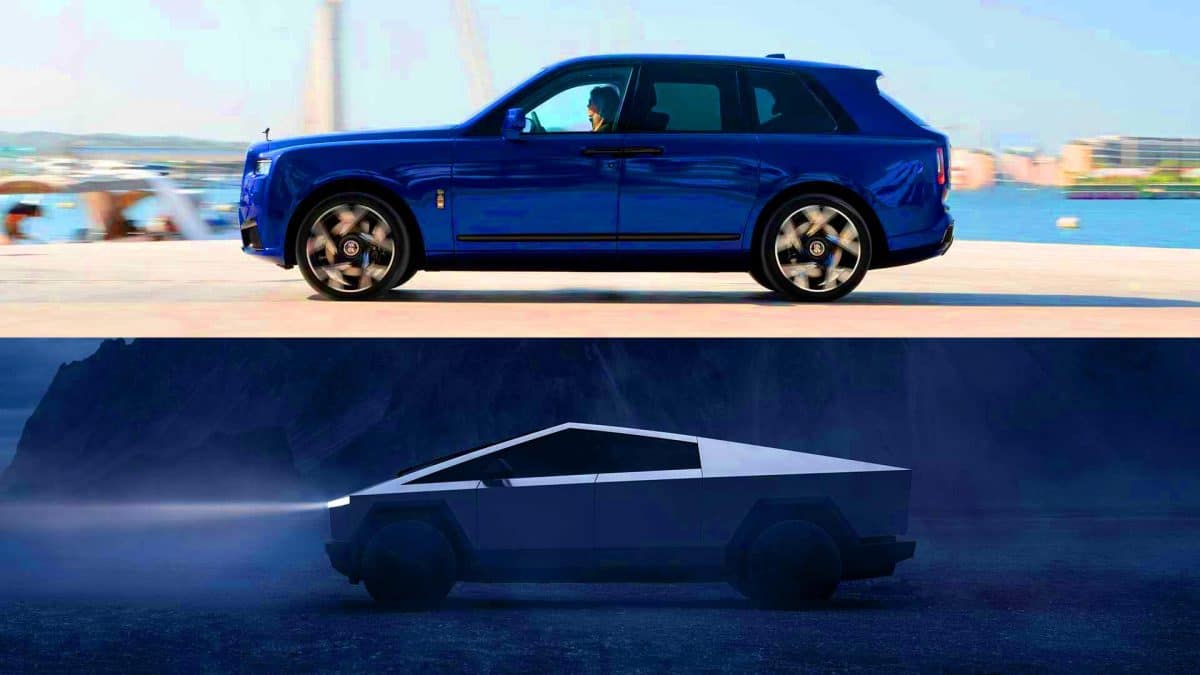 Ce défi fou : Tesla Cybertruck bat le Rolls-Royce Cullinan en 12,9 secondes sur le quart de mile !