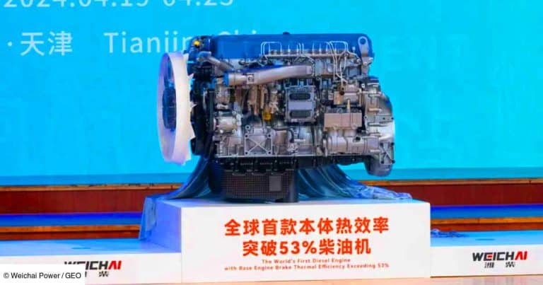 En Chine, ce moteur diesel révolutionnaire atteint 53% d&rsquo;efficience thermique, un record mondial qui redéfinit l’avenir de l’énergie