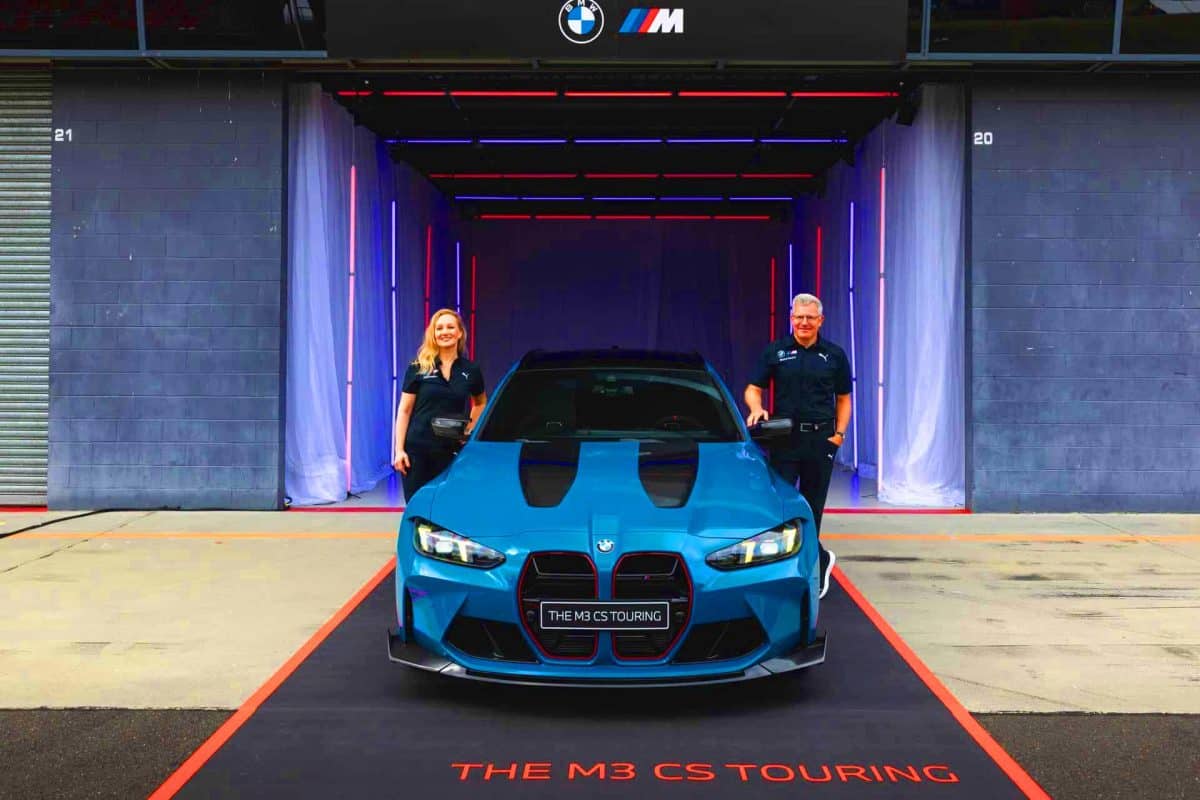 Cette BMW M3 CS Touring à 543 ch dévoilée à Mount Panorama : seulement 55 exemplaires pour ce pays Cette BMW M3 CS Touring à 543 ch dévoilée à Mount Panorama : seulement 55 exemplaires pour l’Australie !