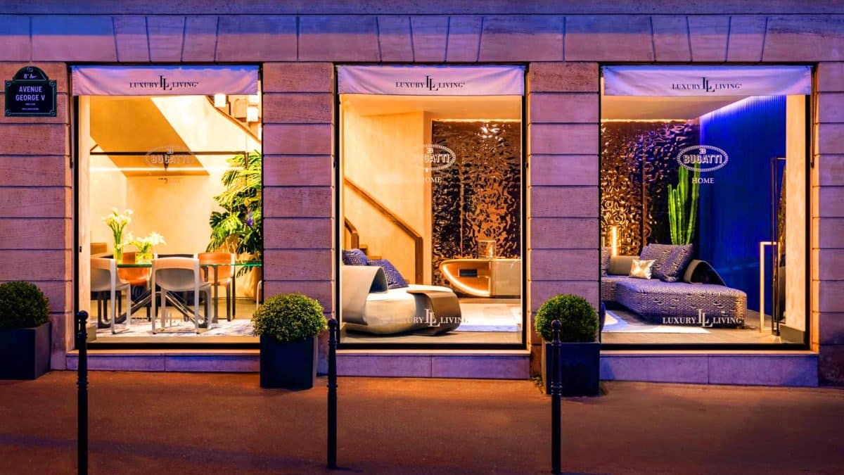 Cette collection Bugatti à Paris : un luxe inédit transformant l&rsquo;avenue George V en temple du design du 16 au 20 janvier 2025