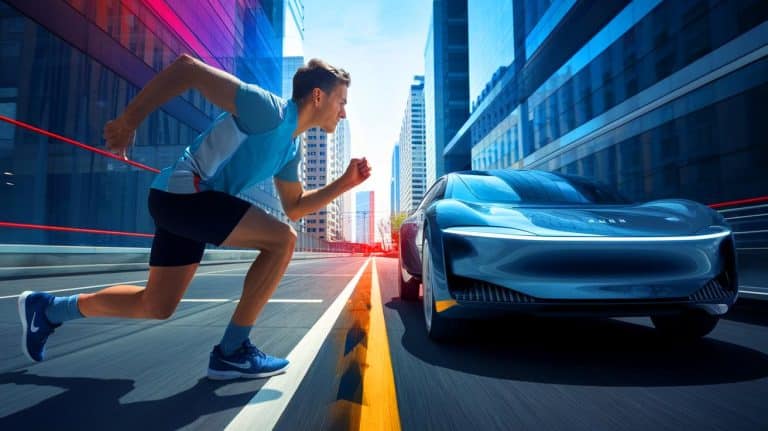 Course homme contre voiture autonome : le duel tourne court et laisse tout le monde stupéfait