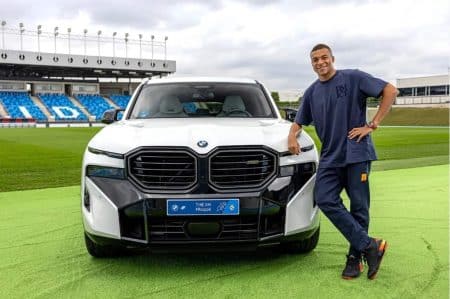 Kylian Mbappé séduit par ce SUV hybride de 2,5 tonnes, mais un obstacle de taille l’empêche de prendre le volant
