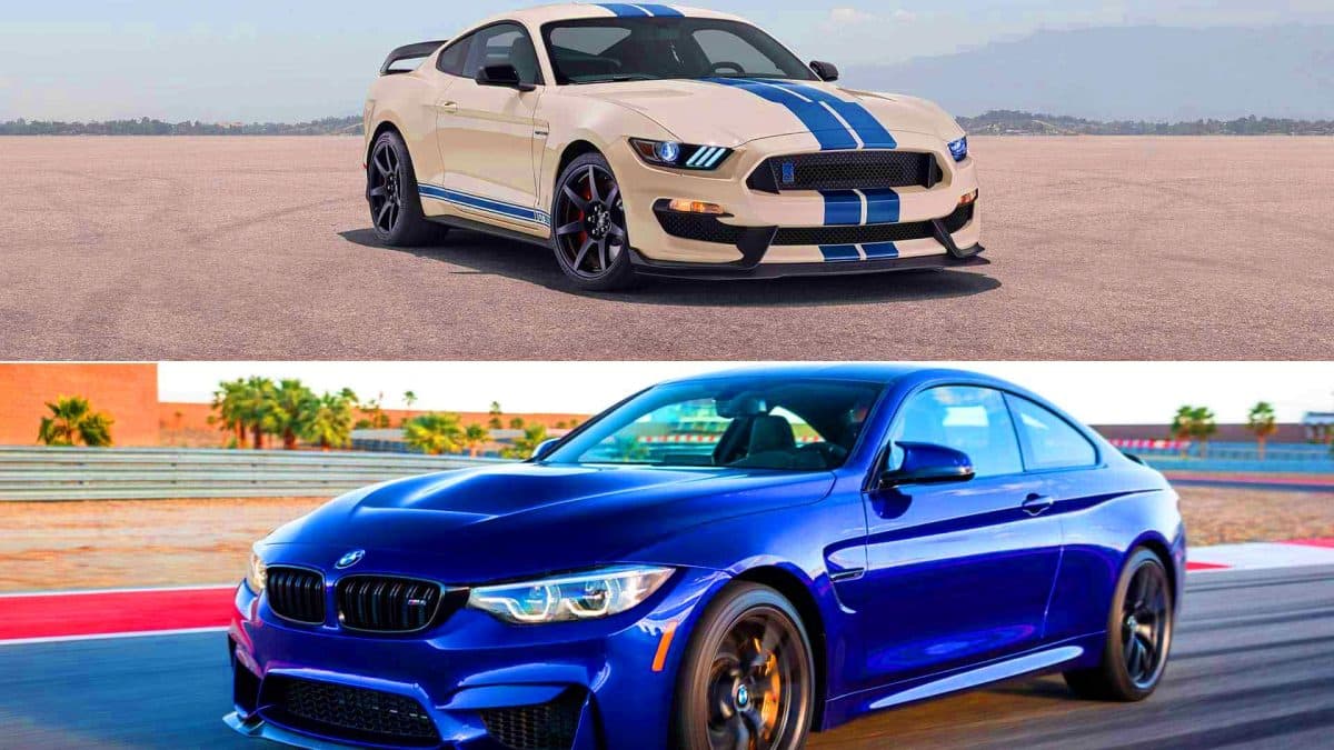 La BMW M4 CS de 460 ch surpasse la Shelby GT350 et ses 600 ch en un quart de mile époustouflant !