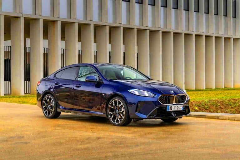 La nouvelle BMW 2 Series Gran Coupé surprise en pleine séance photo en France