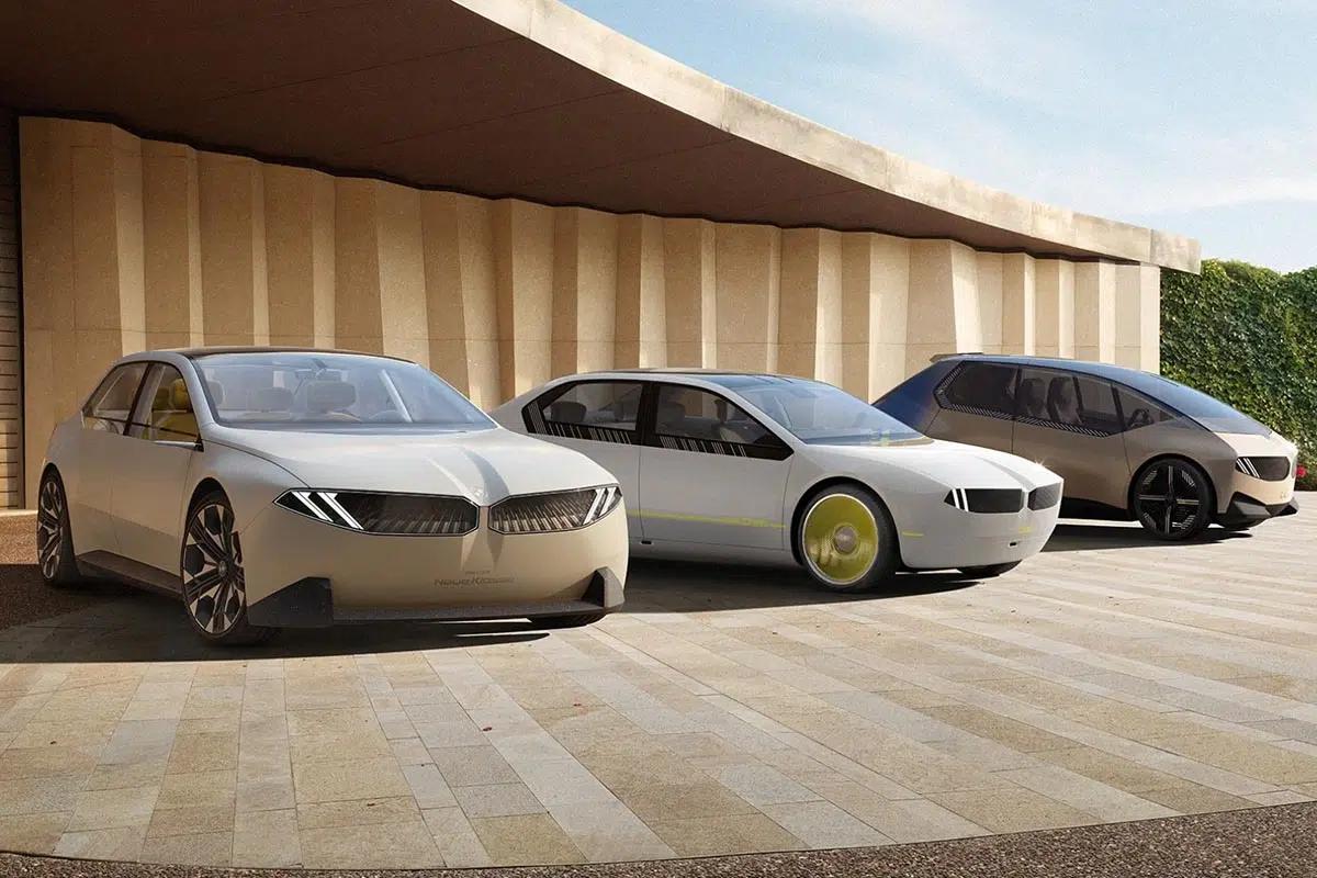 Nouvelle série BMW Neue Klasse - Aperçu des futurs modèles électriques avec leurs silhouettes