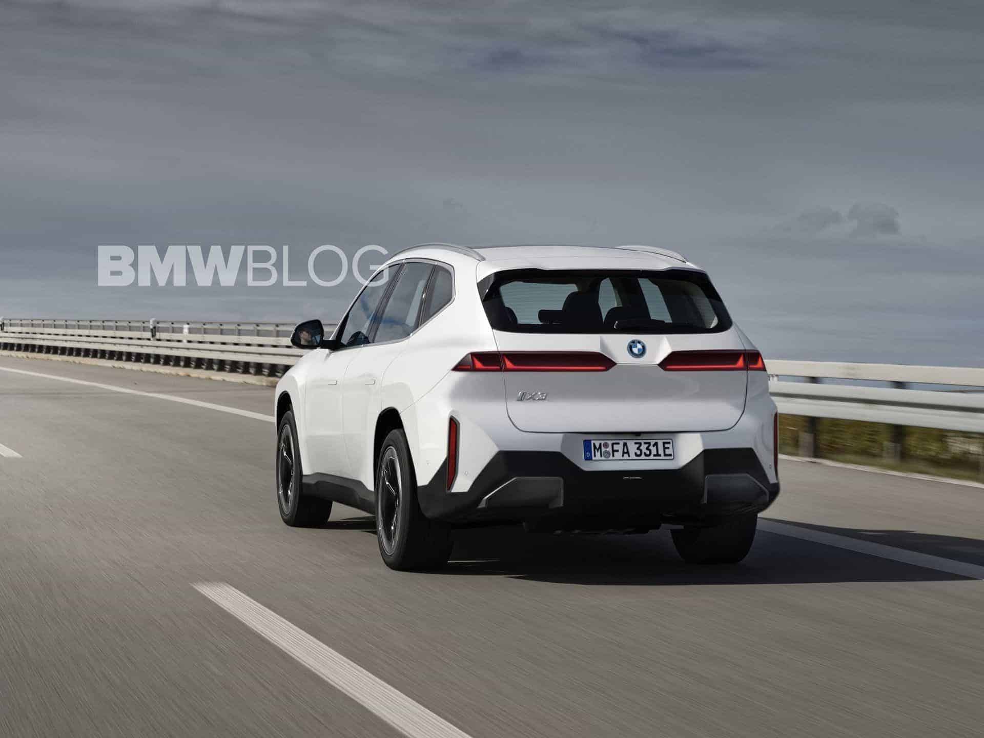 Représentation du BMW iX3