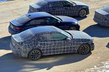 Deux bolides futuristes en action : la BMW 3 Series 2027 et l’i3 se dévoilent ensemble sur route