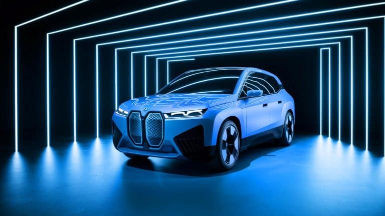 Le futur de l&rsquo;automobile débarque : la BMW iX 2026, ce bijou technologique, fait une entrée spectaculaire aux États-Unis à l&rsquo;Amelia