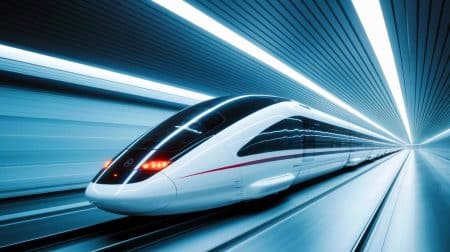 « Voyagez à la vitesse de l'éclair » : le train magnétique T-Flight pulvérise un record historique à 1 000 km/h
