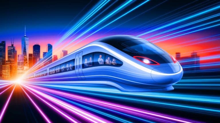 « À la vitesse de la lumière » : ce train à lévitation supersonique promet de relier les grandes villes en un temps record et à petit prix