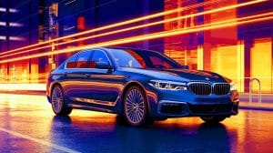 Illustration de la fiabilité des véhicules BMW face aux problèmes mécaniques (création par IA, illustration non réaliste). Crédit : Ideogram.