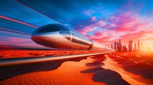 La révolution hyperloop secoue l’Arabie saoudite : ces capsules futuristes promettent de bouleverser le transport mondial dès 2024