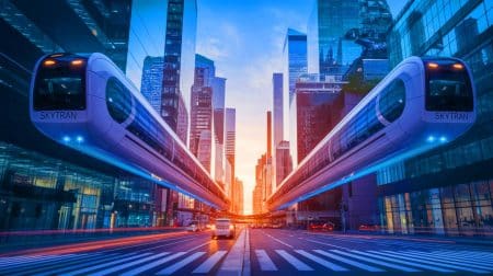 Skytran bouleverse tout : le transport urbain à la vitesse de l’éclair menace de changer notre quotidien pour toujours, préparez-vous à l’impensable