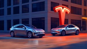 Illustration de la comparaison entre le Xiaomi YU7 et le Tesla Model Y sur le marché des SUV électriques
