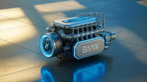 Illustration de l'avenir des véhicules à hydrogène de BMW