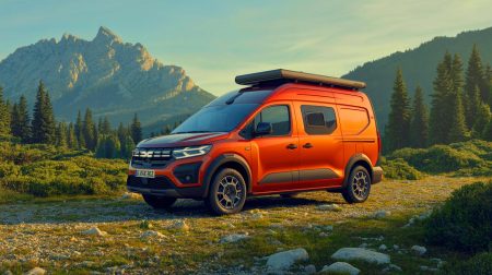 Illustration de la Dacia Vaner 2024, un concept de van économique