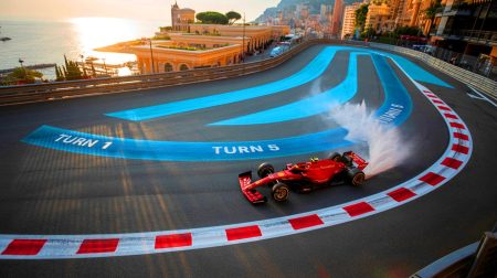 Illustration de la transformation possible du circuit du Grand Prix de Monaco avec des modifications de virages
