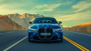 Illustration de la transition de BMW vers des véhicules électriques tout en préservant la performance emblématique de la marque