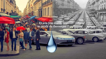 Illustration de la diversité des véhicules électriques dans un environnement urbain moderne.