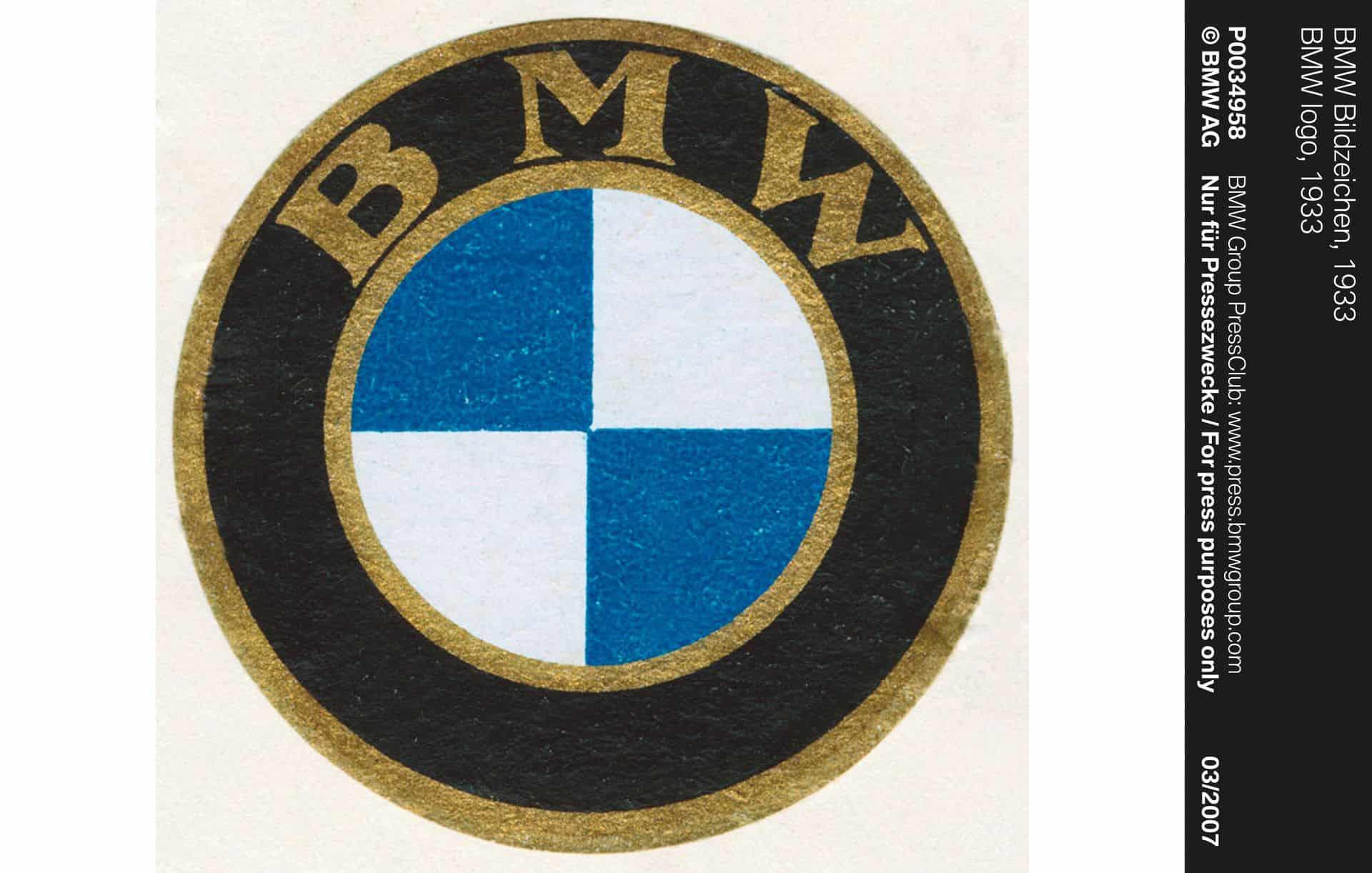 Insigne BMW de 1933