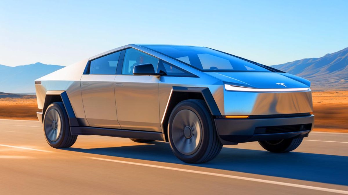 Illustration de la suspension temporaire des lignes de production des modèles Model Y et Cybertruck de Tesla