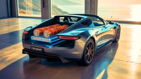 Illustration de la puissance du moteur électrique Quantum Force eMotor de 1 340 chevaux