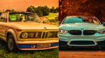 Illustration de l'évolution des modèles BMW au fil des décennies