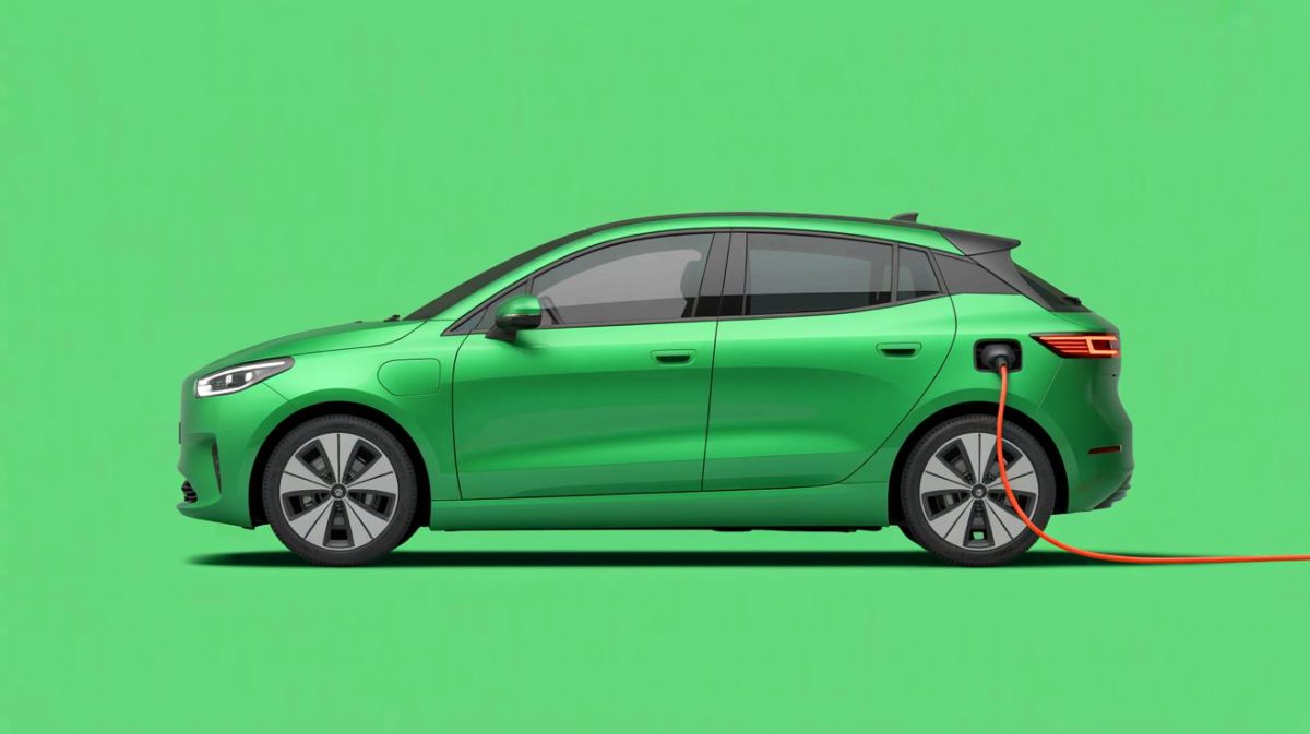Illustration de la transition mondiale vers les véhicules électriques en 2030