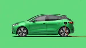 Illustration de la transition mondiale vers les véhicules électriques en 2030