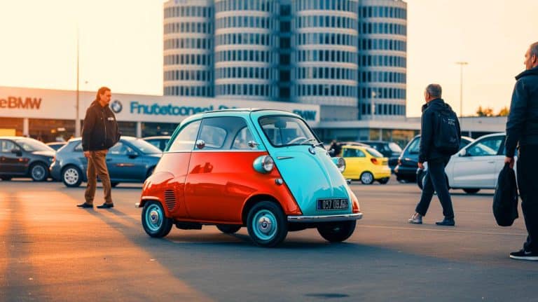 « Cette BMW aussi petite qu’une Fiat 500 a sauvé la marque de la faillite » : l’Isetta, le micro miracle oublié de l’automobile