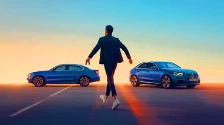 Illustration de l'attrait durable de BMW et du retour des propriétaires pour le plaisir de conduite et la personnalisation. Image réalisée par IA.